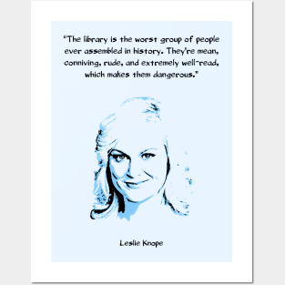 Leslie Knope on Libraries Posters and Art